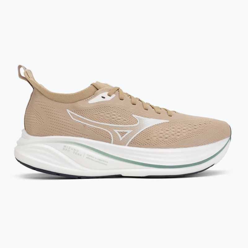 Кросівки для бігу чоловічі Mizuno Neo Zen 2 pale khaki/snow white/granite green 2