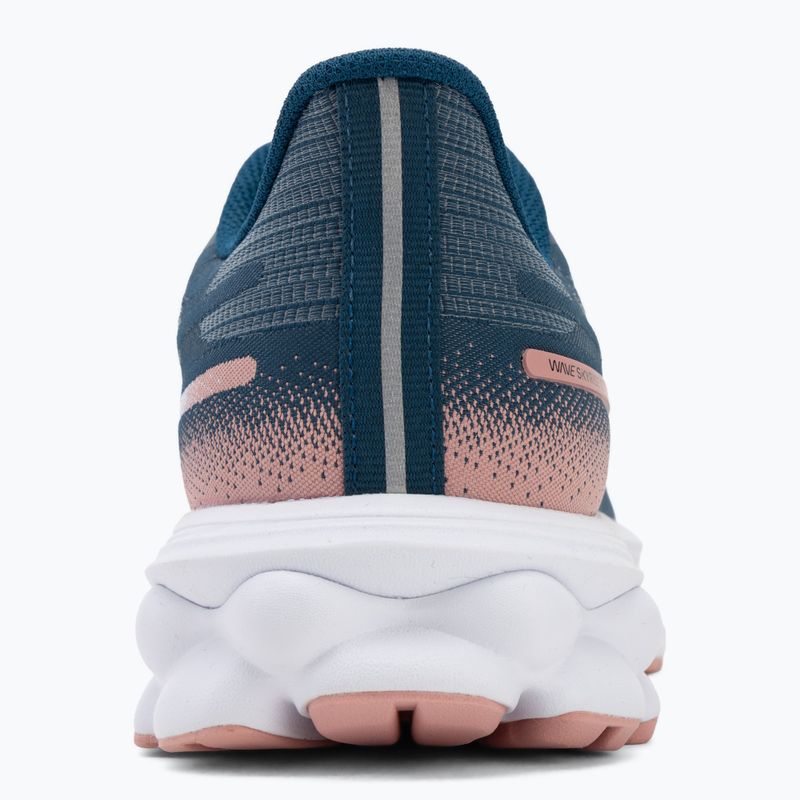 Кросівки для бігу жіночі Mizuno Wave Skyrise 7 sailor blue/white/rose elegance 6