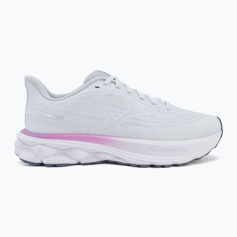 Кросівки для бігу жіночі Mizuno Wave Skyrise 7 ancient water/white/first bloom 2