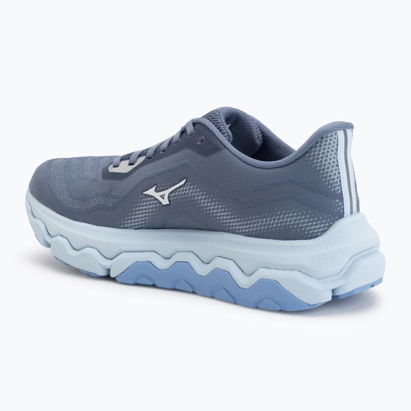 Кросівки для бігу жіночі Mizuno Wave Horizon 9 wild wind/white/vista blue 3