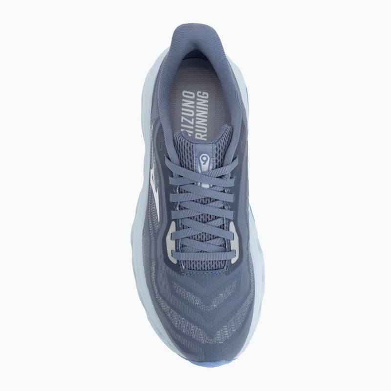 Кросівки для бігу жіночі Mizuno Wave Horizon 9 wild wind/white/vista blue 5