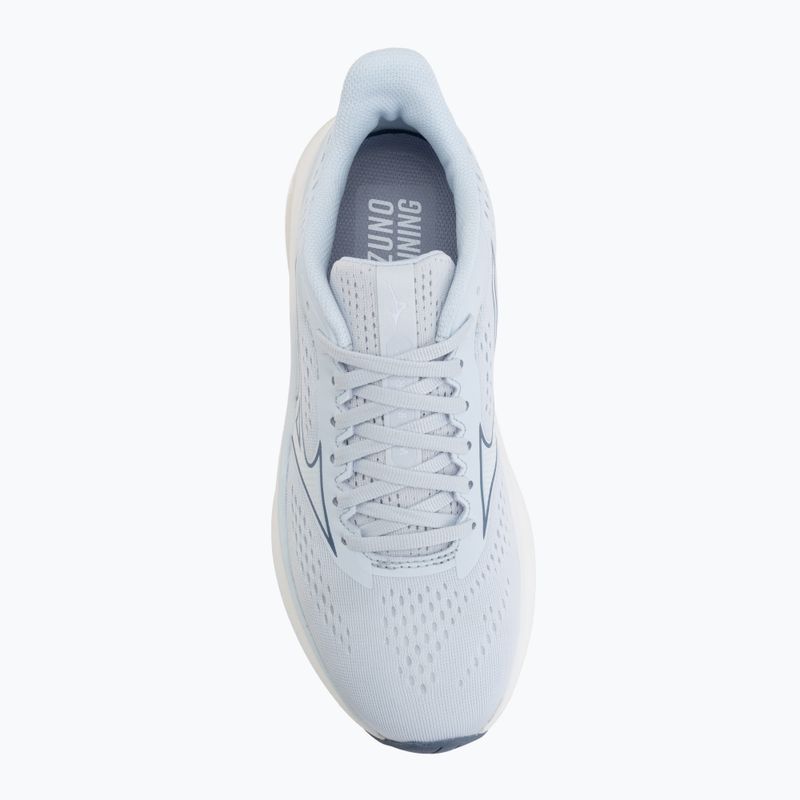 Кросівки для бігу жіночі Mizuno Wave Inspire 22 ancient water/white/ice water 5