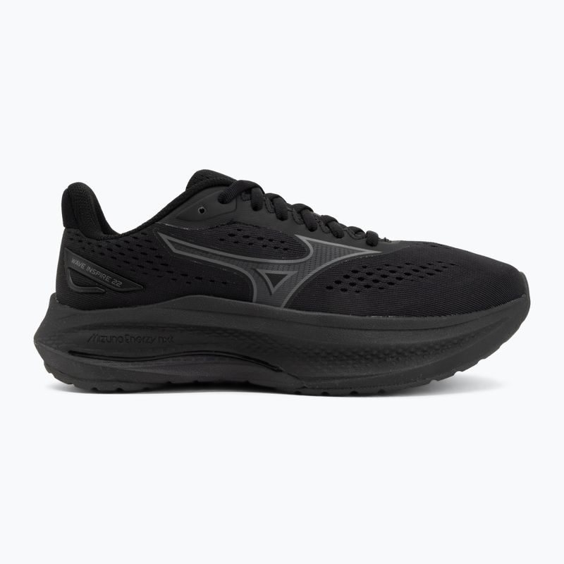 Кросівки для бігу жіночі Mizuno Wave Inspire 22 D black/black sand/black 2