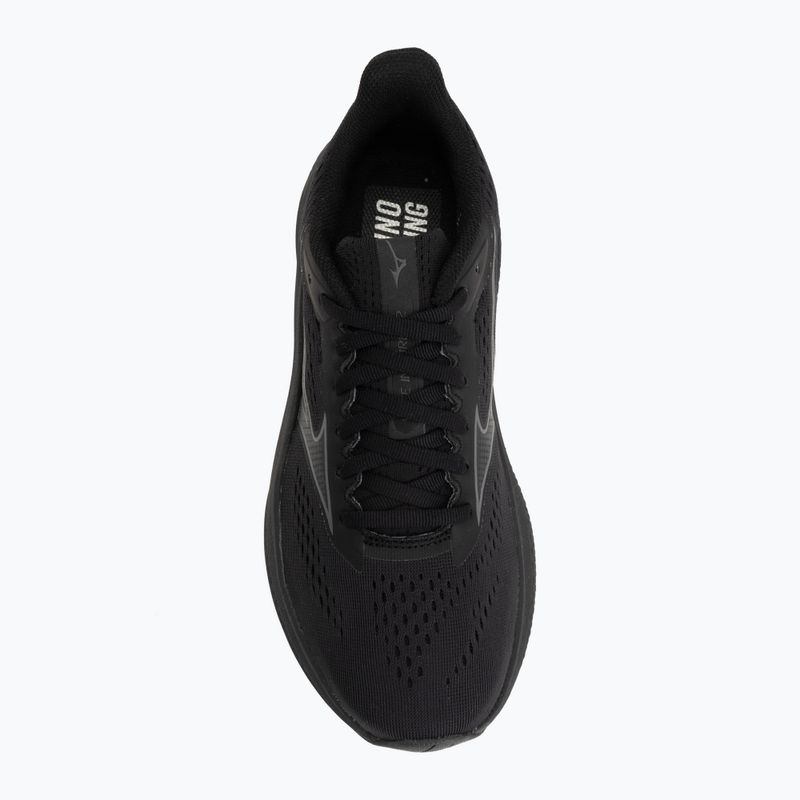 Кросівки для бігу жіночі Mizuno Wave Inspire 22 D black/black sand/black 5
