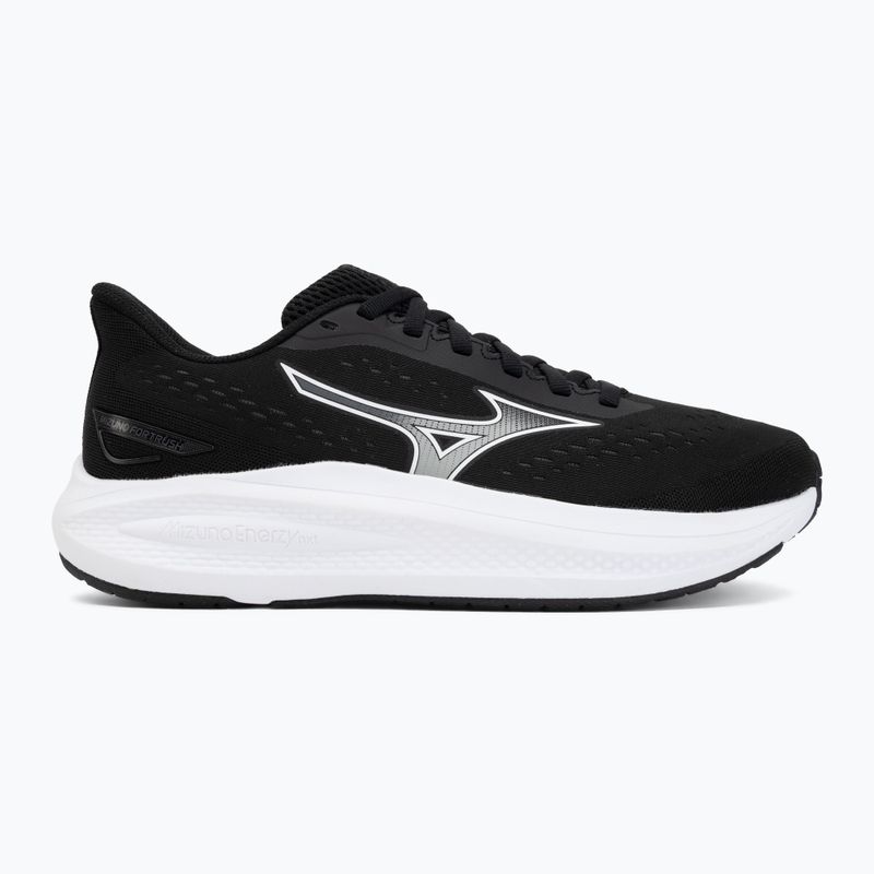 Кросівки для бігу жіночі Mizuno Fortrush black/white/iron gate 2