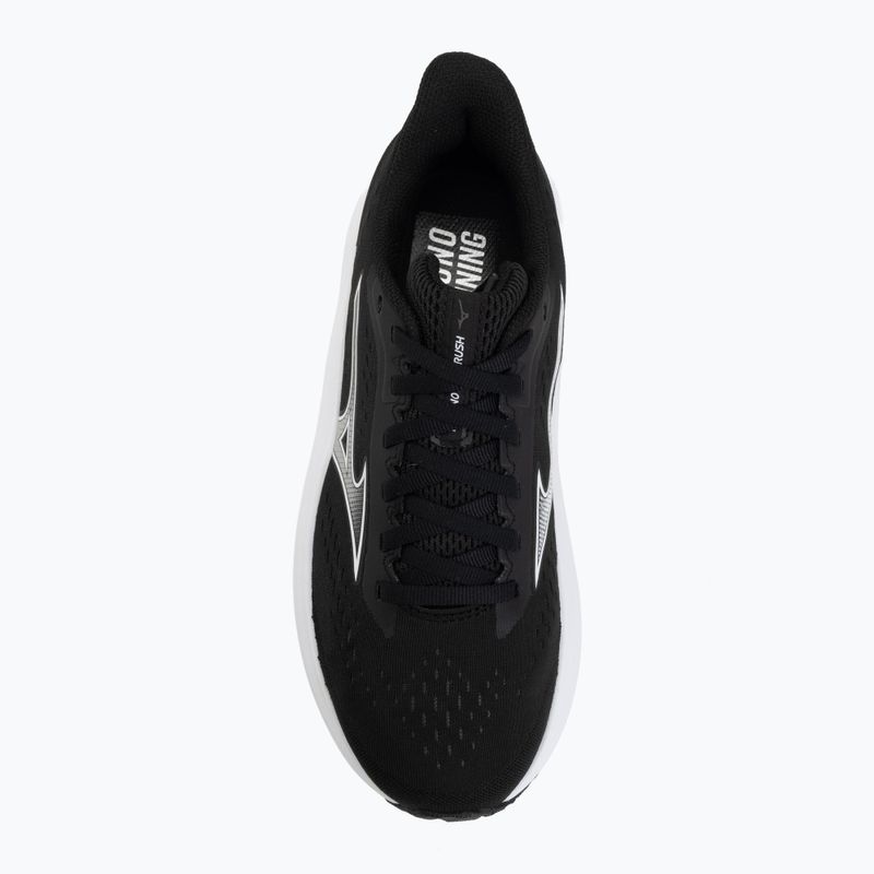 Кросівки для бігу жіночі Mizuno Fortrush black/white/iron gate 5