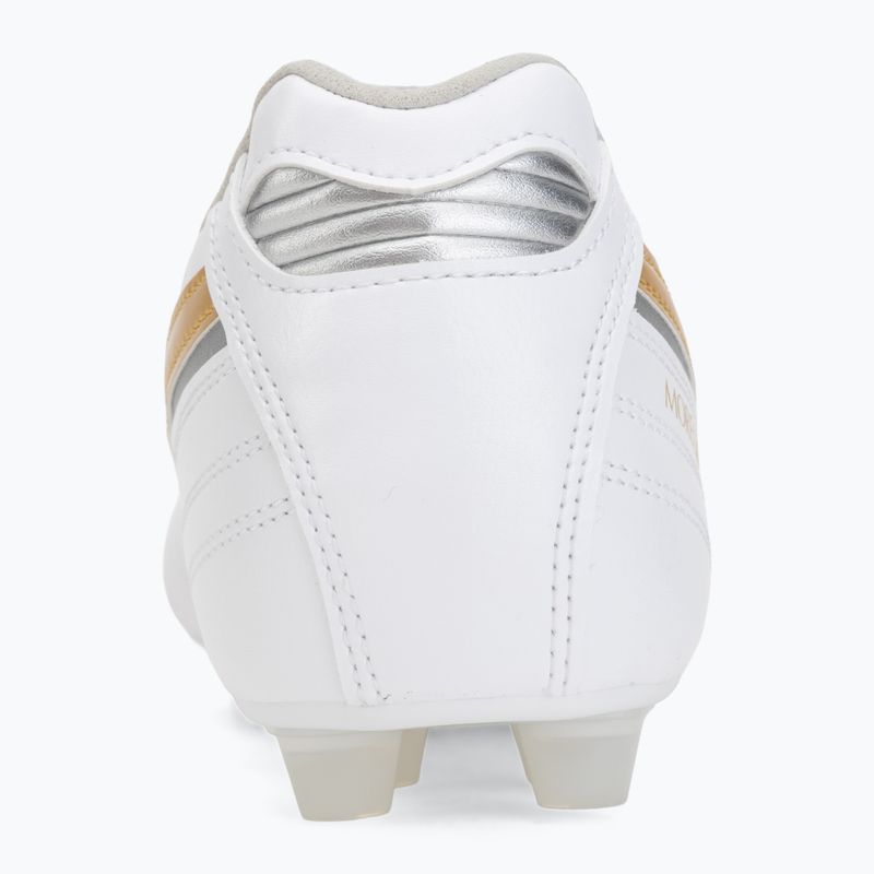 Кросівки футбольні Mizuno Morelia II Pro FG white/football gold/galaxy silver 6