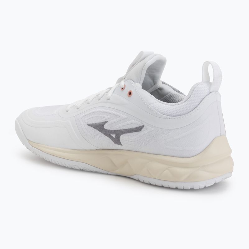 Кросівки волейбольні Mizuno Wave Luminous 3 white/rose elegance/lava falls 2