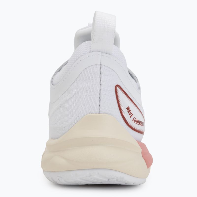 Кросівки волейбольні Mizuno Wave Luminous 3 white/rose elegance/lava falls 6