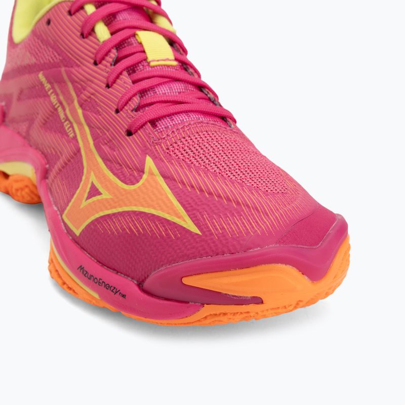 Кросівки волейбольні Mizuno Wave Lightning Elite pink tetra/fortune yellow/ligh 7