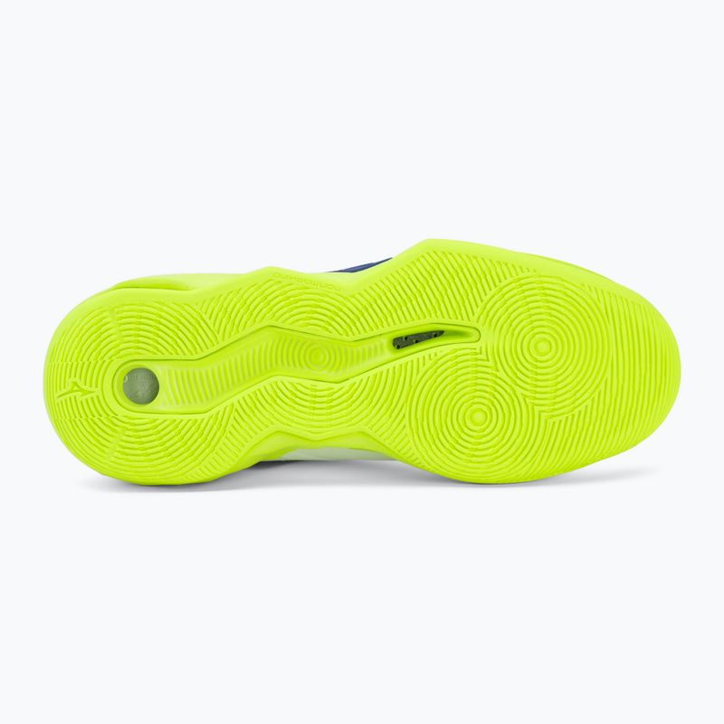 Кросівки волейбольні Mizuno Wave Momentum Pro Mid white/lightning yellow/dazzling blue 4