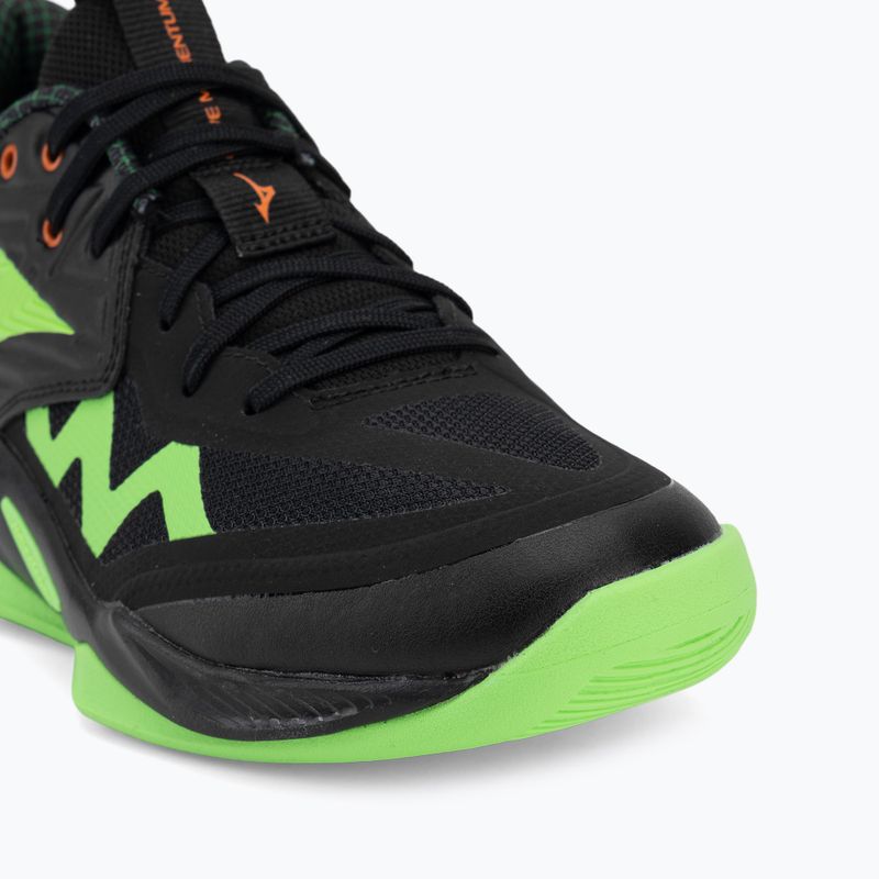 Кросівки волейбольні Mizuno Wave Momentum Pro black/glowing apple/mandarin orange 7