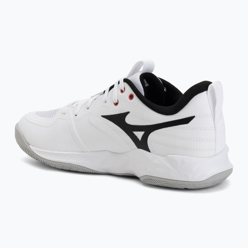 Кросівки волейбольні Mizuno Wave Momentum Pro white/black/fiery red 3