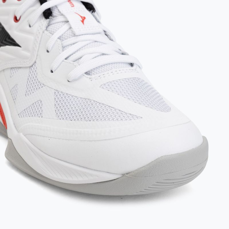 Кросівки волейбольні Mizuno Wave Momentum Pro white/black/fiery red 7