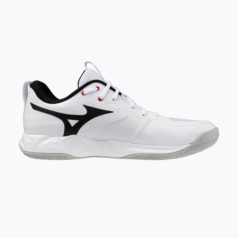Кросівки волейбольні Mizuno Wave Momentum Pro white/black/fiery red 2