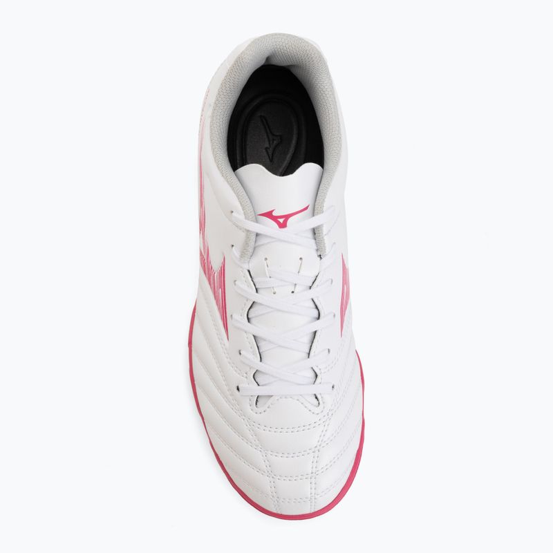 Кросівки футбольні дитячі Mizuno Monarcida Neo III Select Jr AS white/fuchsia purple 5