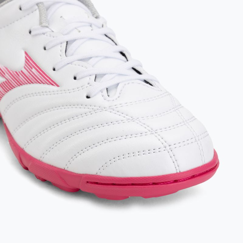 Кросівки футбольні дитячі Mizuno Monarcida Neo III Select Jr AS white/fuchsia purple 7