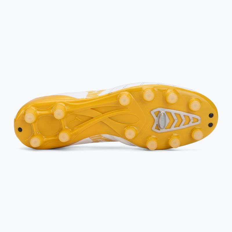 Кросівки футбольні Mizuno Morelia Neo IV Pro FG white/mp gold/cool gray 3c 4
