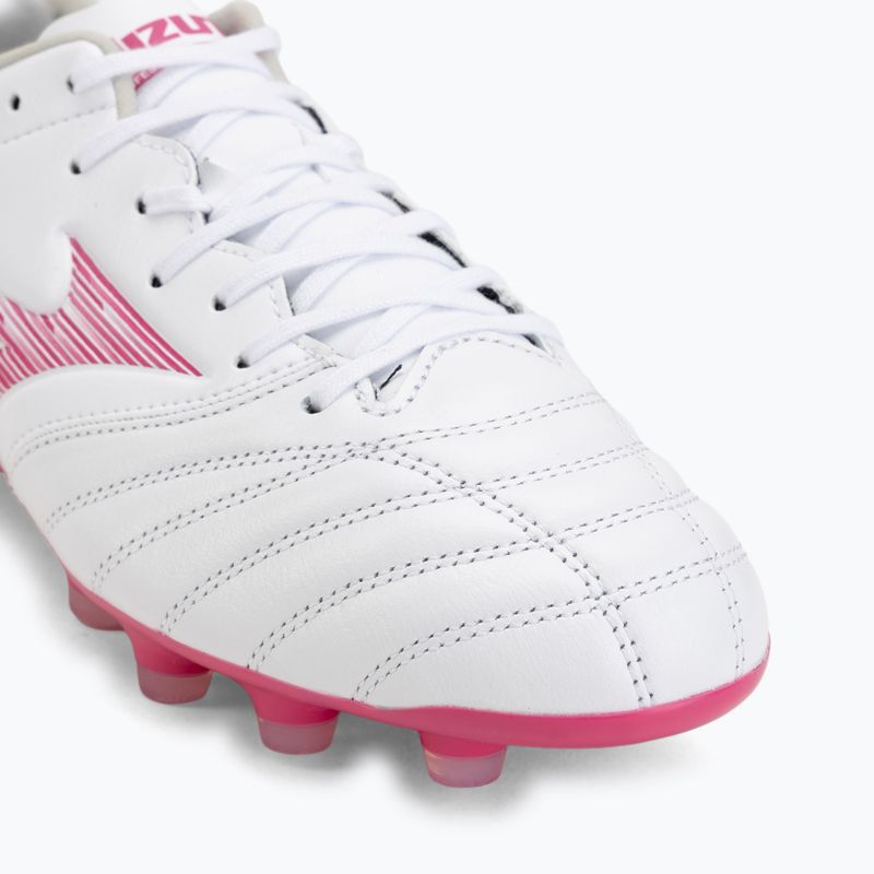 Кросівки футбольні Mizuno Morelia Neo IV Pro FG white/fuchsia purple/fuchsia purple 7