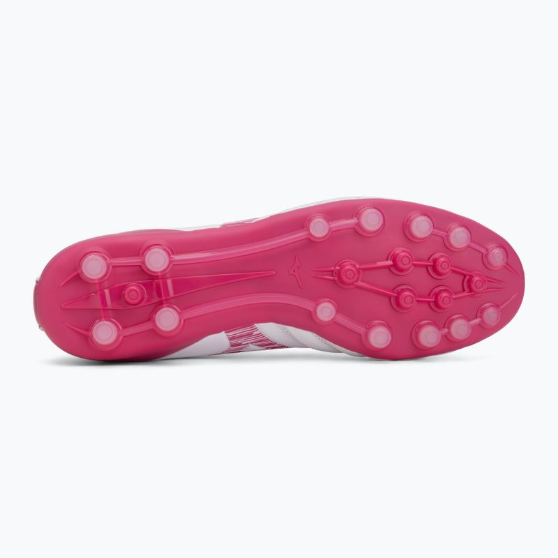 Кросівки футбольні Mizuno Morelia Neo IV Pro AG white/fuchsia purple/fuchsia purple 4