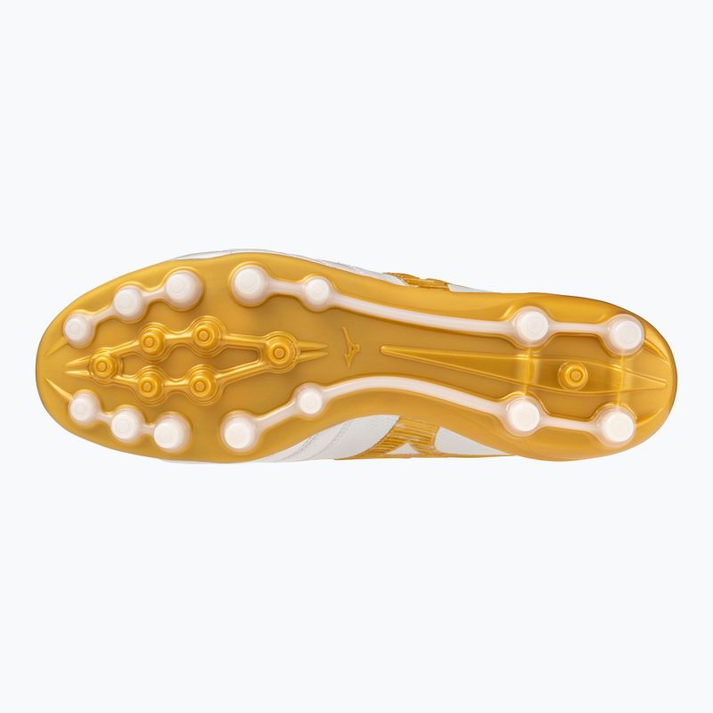 Кросівки футбольні Mizuno Morelia Neo IV Beta Japan AG white/mp gold/cool gray 3c 2