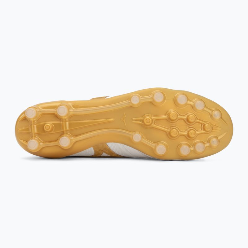 Кросівки футбольні Mizuno Morelia Neo IV Beta Japan AG white/mp gold/cool gray 3c 4