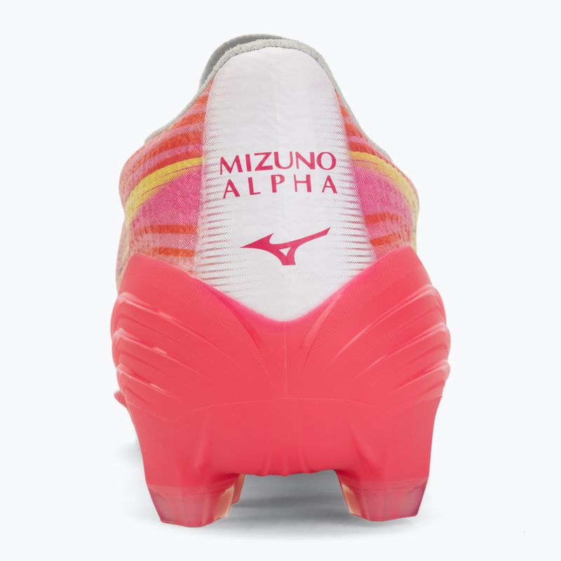 Кросівки футбольні Mizuno Alfa III Pro FG white/fuchsia purple 6