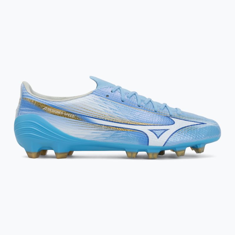 Кросівки футбольні Mizuno Alfa III Elite FG celeste/white 2