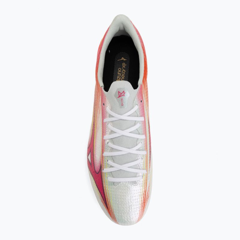 Кросівки футбольні Mizuno Alfa III Elite FG white/fuchsia purple 5
