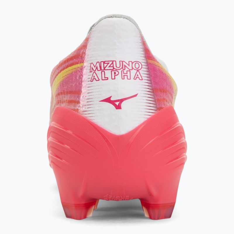 Кросівки футбольні Mizuno Alfa III Elite FG white/fuchsia purple 6