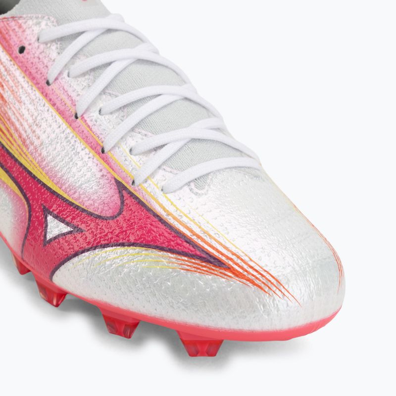 Кросівки футбольні Mizuno Alfa III Elite FG white/fuchsia purple 7