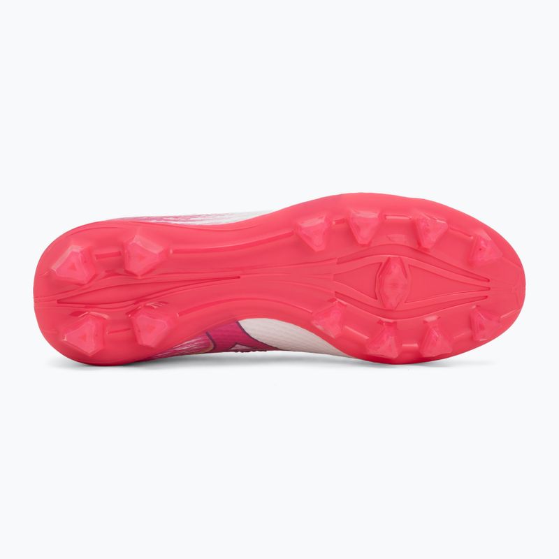 Кросівки футбольні дитячі Mizuno Alfa III Select Jr FG white/fuchsia purple 4