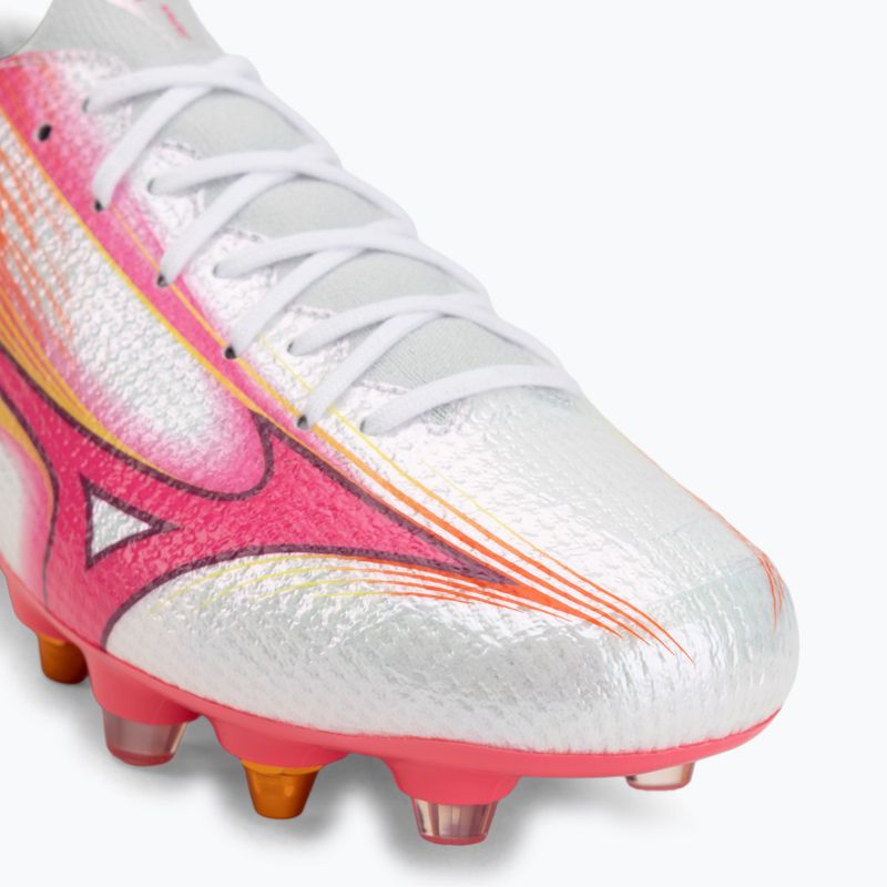 Кросівки футбольні Mizuno Alpha III Japan Mix white/fuchsia purple 7