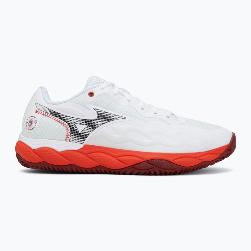 Кросівки тенісні чоловічі Mizuno Wave Enforce Court CC fiery red/white/sun-dried tomato 2