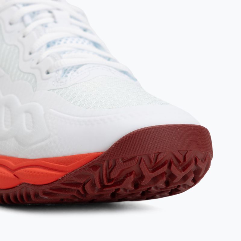 Кросівки тенісні чоловічі Mizuno Wave Enforce Court CC fiery red/white/sun-dried tomato 7