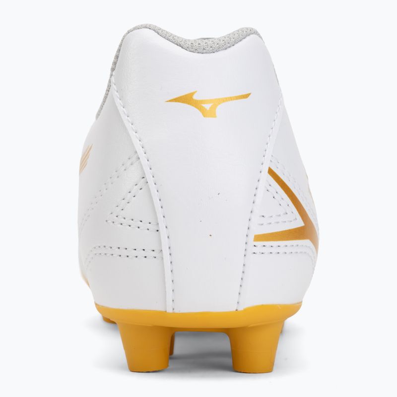 Кросівки футбольні дитячі Mizuno Monarcida Neo III Select FG white/mp gold 6