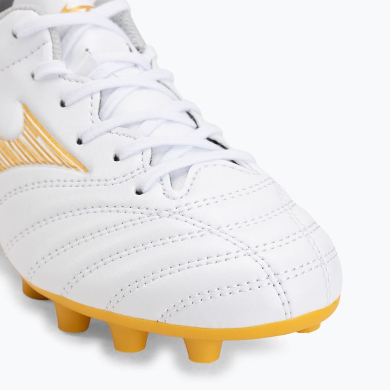 Кросівки футбольні дитячі Mizuno Monarcida Neo III Select FG white/mp gold 7