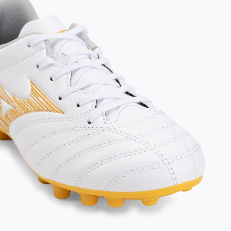 Кросівки футбольні дитячі Mizuno Monarcida Neo III Select AG white/mp gold 7