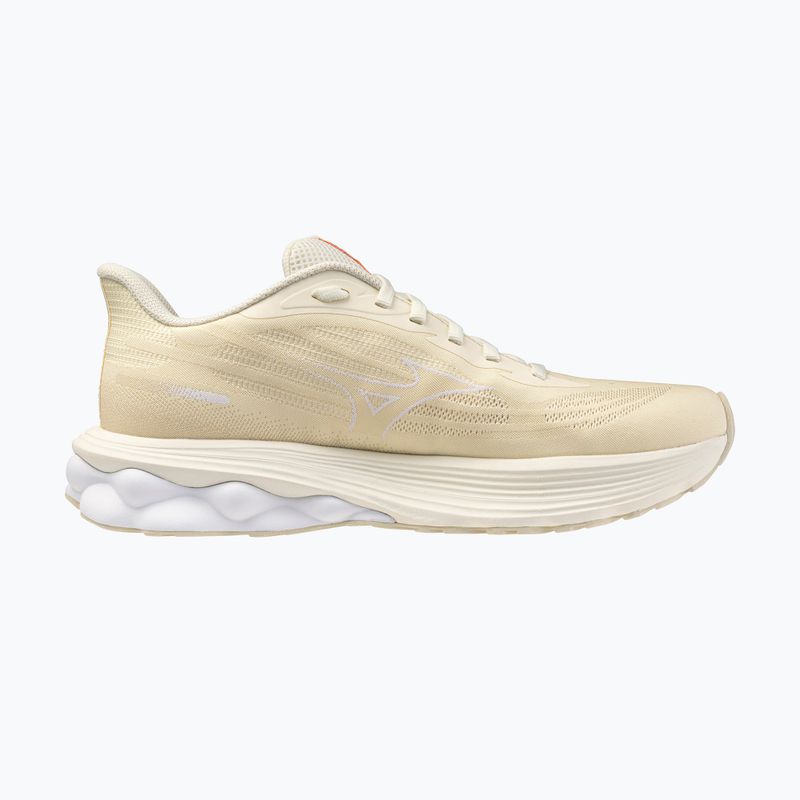 Кросівки для бігу жіночі Mizuno Wave Skyrise 7 pristine/white/autumn sunset 2