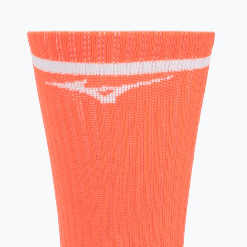 Шкарпетки Mizuno Training With Line Lava Orange 3
