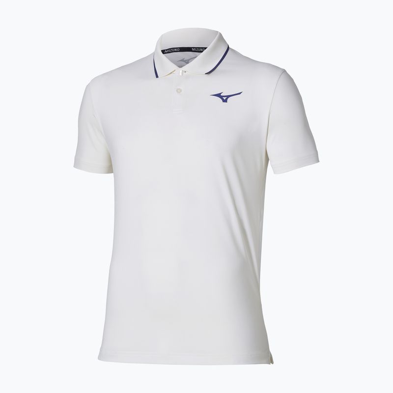 Футболка тенісна чоловіча Mizuno Tennis Short Sleeve Polo white