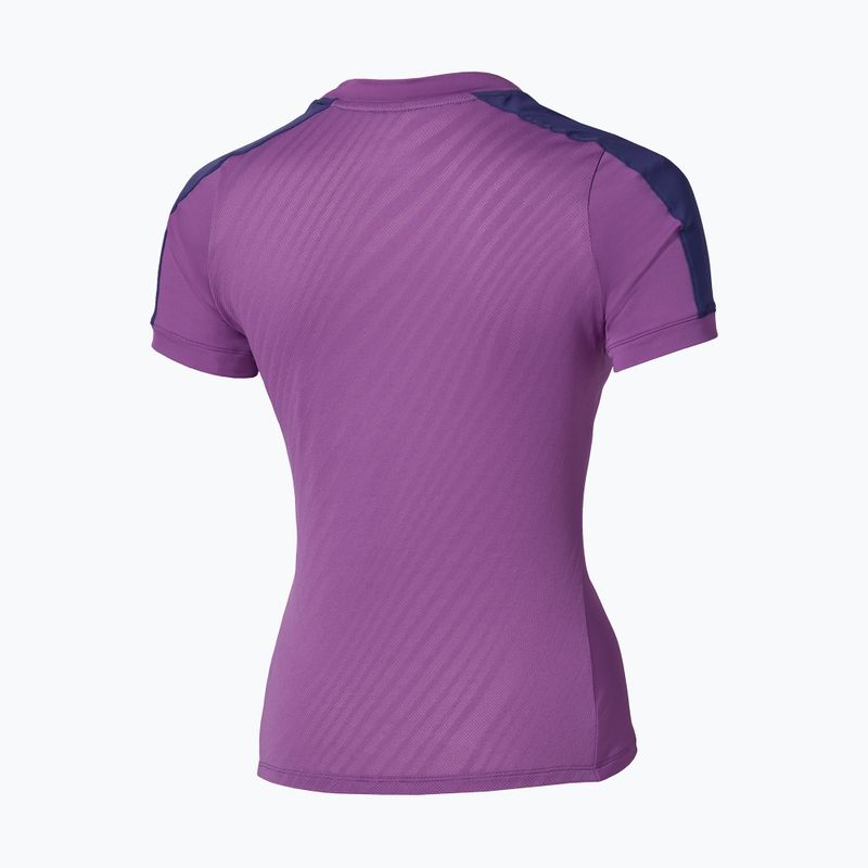Футболка для тенісу жіноча Mizuno Tennis Short Sleeve Tee dahlia 2