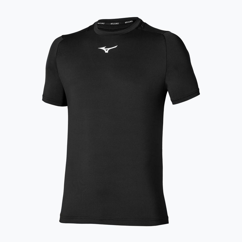 Футболка тенісна чоловіча Mizuno Tennis Core Short Sleeve Tee black/black