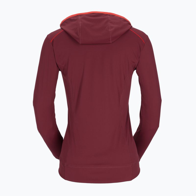 Кофта трекінгова жіноча Rab Force Hoody deep heather 6