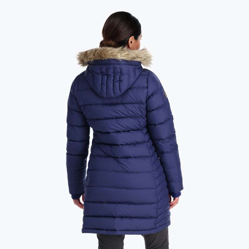 Пуховик жіночий Rab Deep Cover Parka patriot blue 3