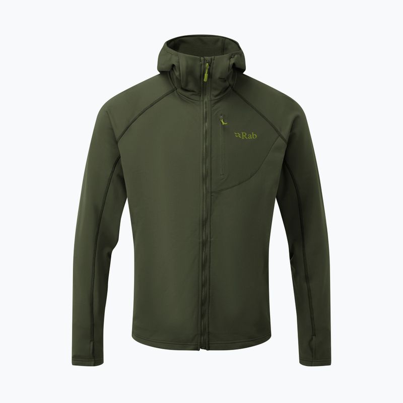 Чоловіча кофта Rab Superflux Hoody army QFE-89 2