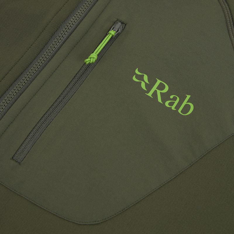 Чоловіча кофта Rab Superflux Hoody army QFE-89 3