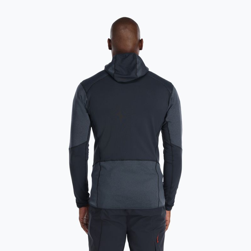 Кофта трекінгова чоловіча Rab Ascendor Hoody сіра QFF-42 2