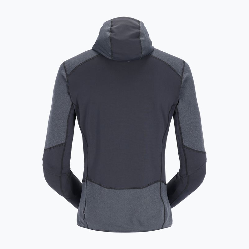 Кофта трекінгова чоловіча Rab Ascendor Hoody сіра QFF-42 6