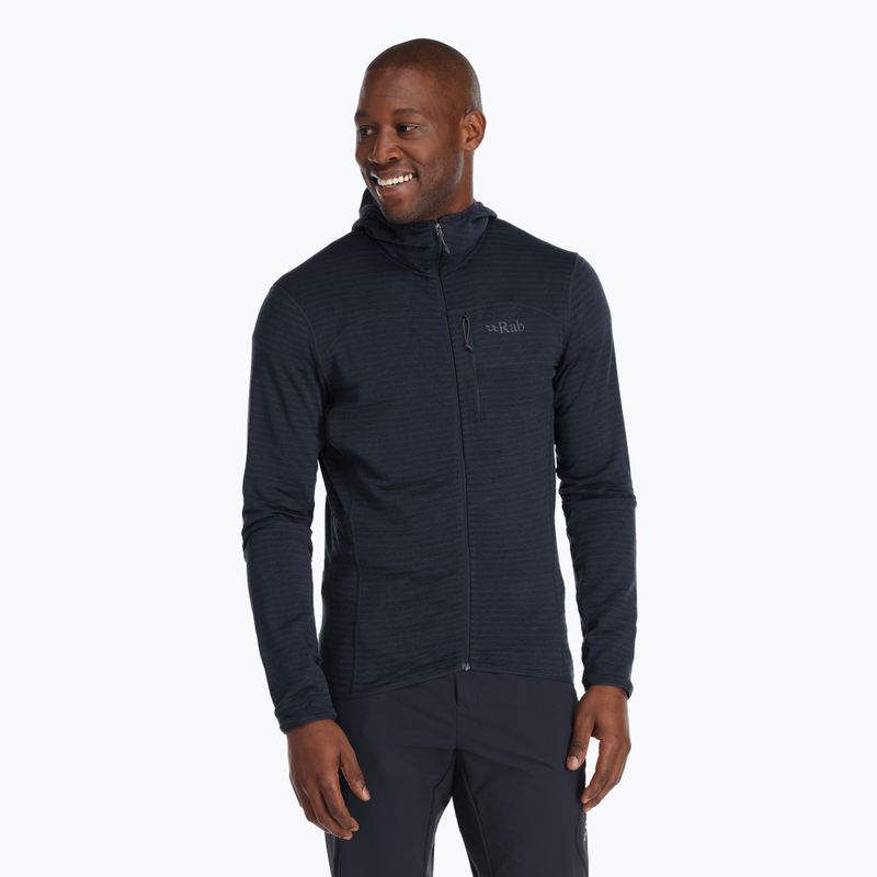 Кофта чоловіча Rab Ascendor Light Hoody beluga